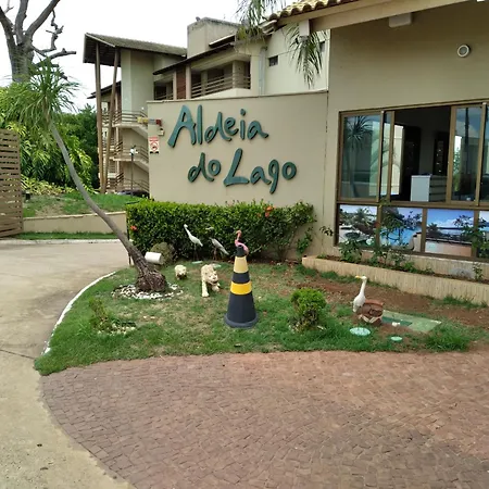 Confortavel Apto De 1 Quarto No 4A Andar No Condominio Aldeia Do Lago Caldas Novas Exterior foto